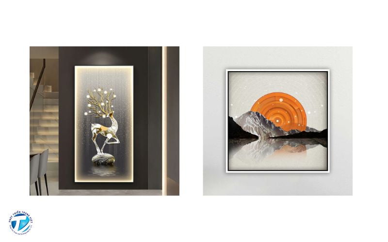 Tranh điện treo tường nghệ thuật